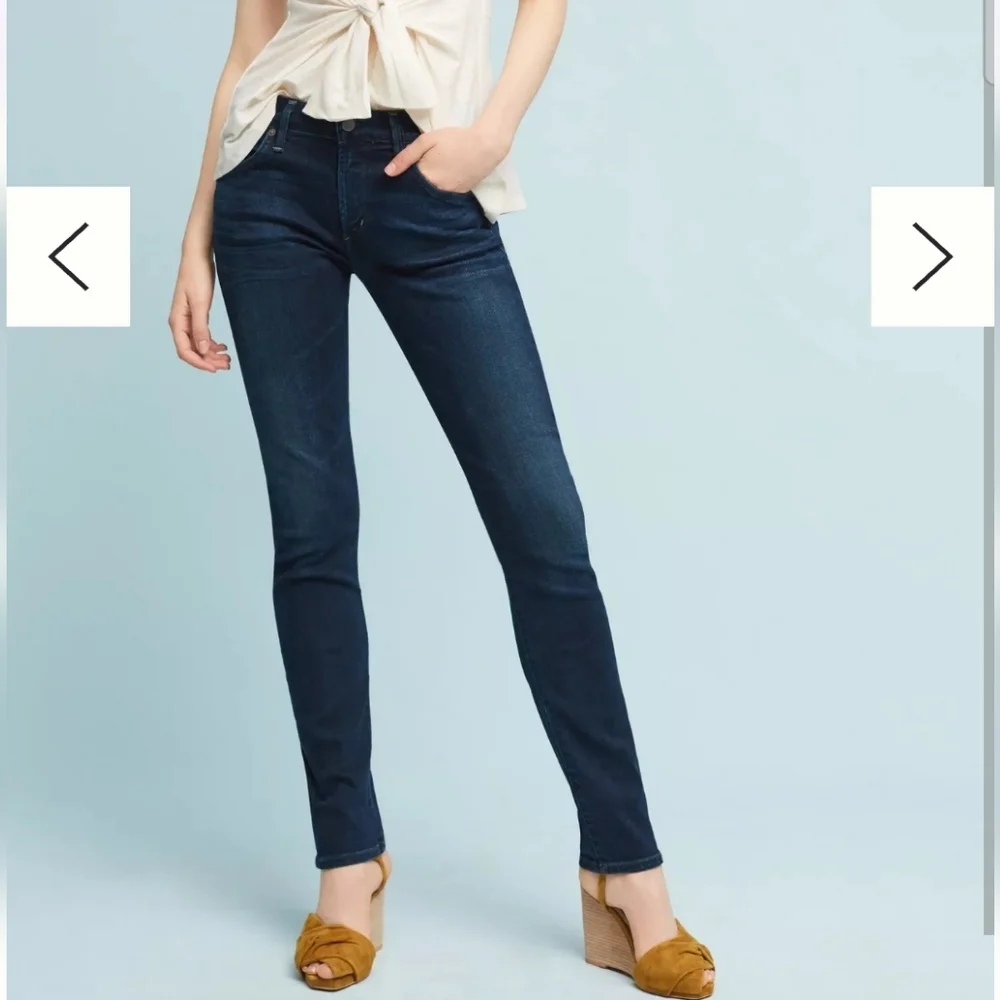 Citizens Of Humanity Arielle Mid Rise Slim Dark Skinny Jean 29